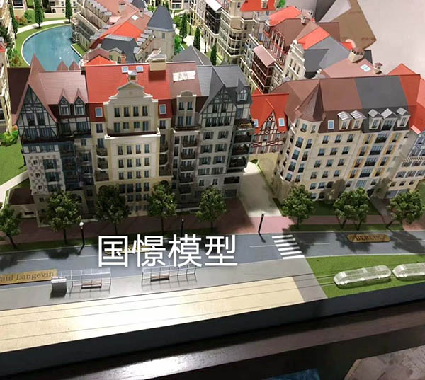 新源县建筑模型